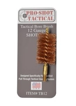 PROSHOT 12 GA SHOTGUN BRUSH FOR TACTICAL PULL THROUGH SYSTEM TB12 - Taurus Savings